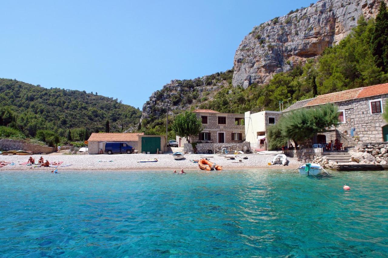 Apartments By The Sea Cove Zarace - Gdinj, Hvar - 2047 외부 사진